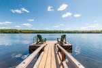 Great dock for swimming, relaxing, and kayaking